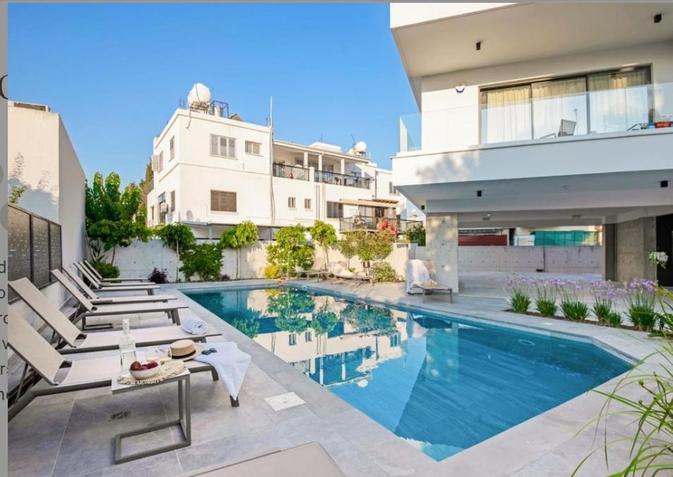 Olive Shared Pool Apartments Paphos 外观 照片